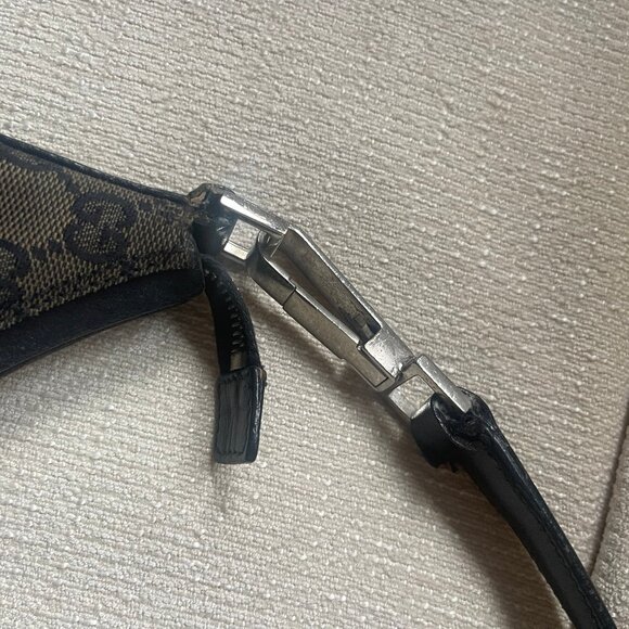 Black Canvas Gucci Purse - Picture 9 of 17